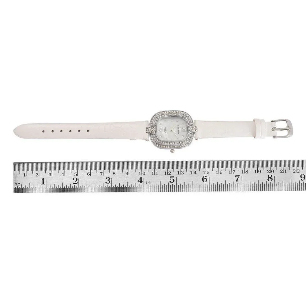 STRADA Austrian Crystal Watch with Earrings